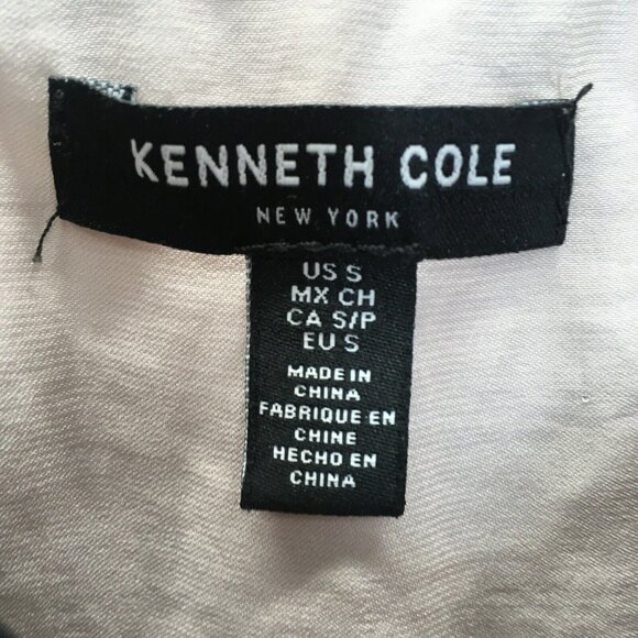 Kenneth Cole Layered Camisole Tank Top Women Size Small Lilac Adjustable Straps - Picture 6 of 9